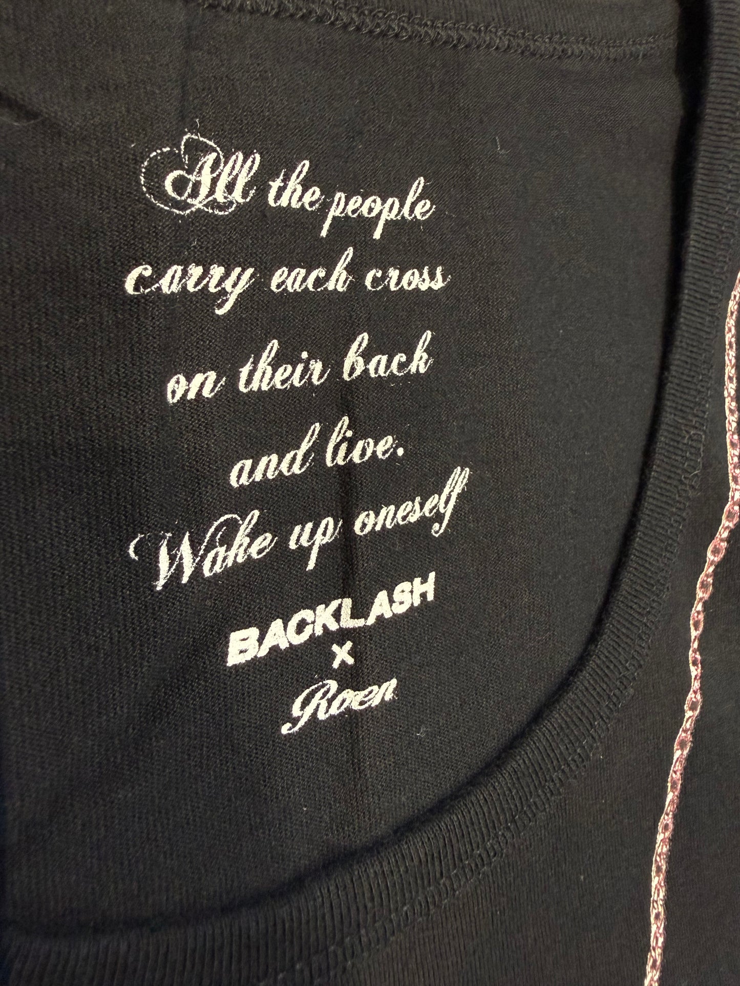 000’s Roen x Backlash Crucifix Tee (S)