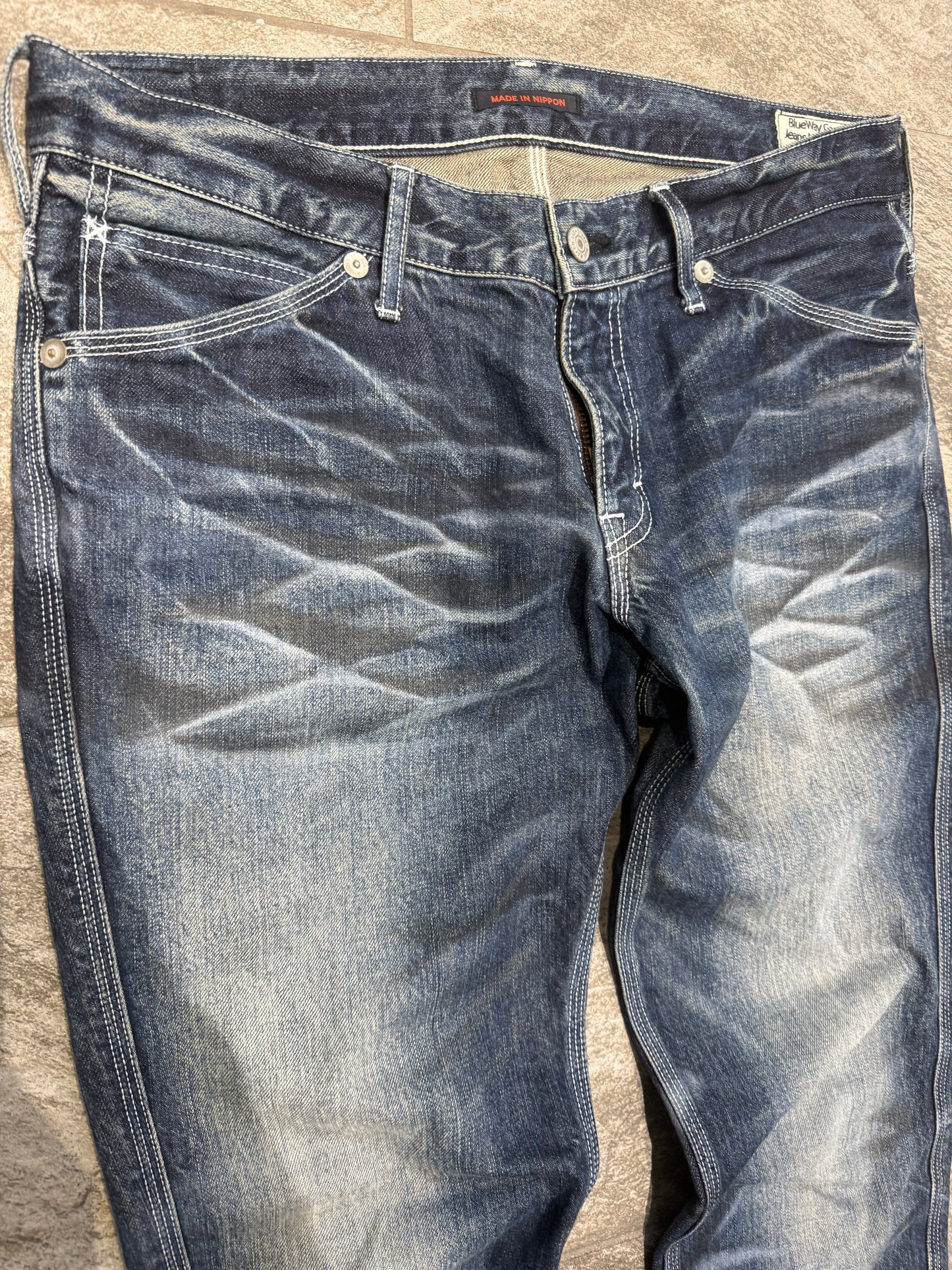 000’s Made In Nippon WhiskeredJeans (34”)