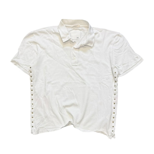 Valentino Cropped Studded Polo (L)