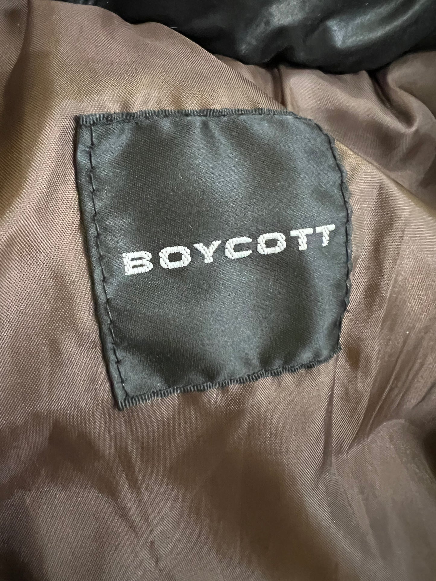 000’s Boycott Fur Puffer Jacket
