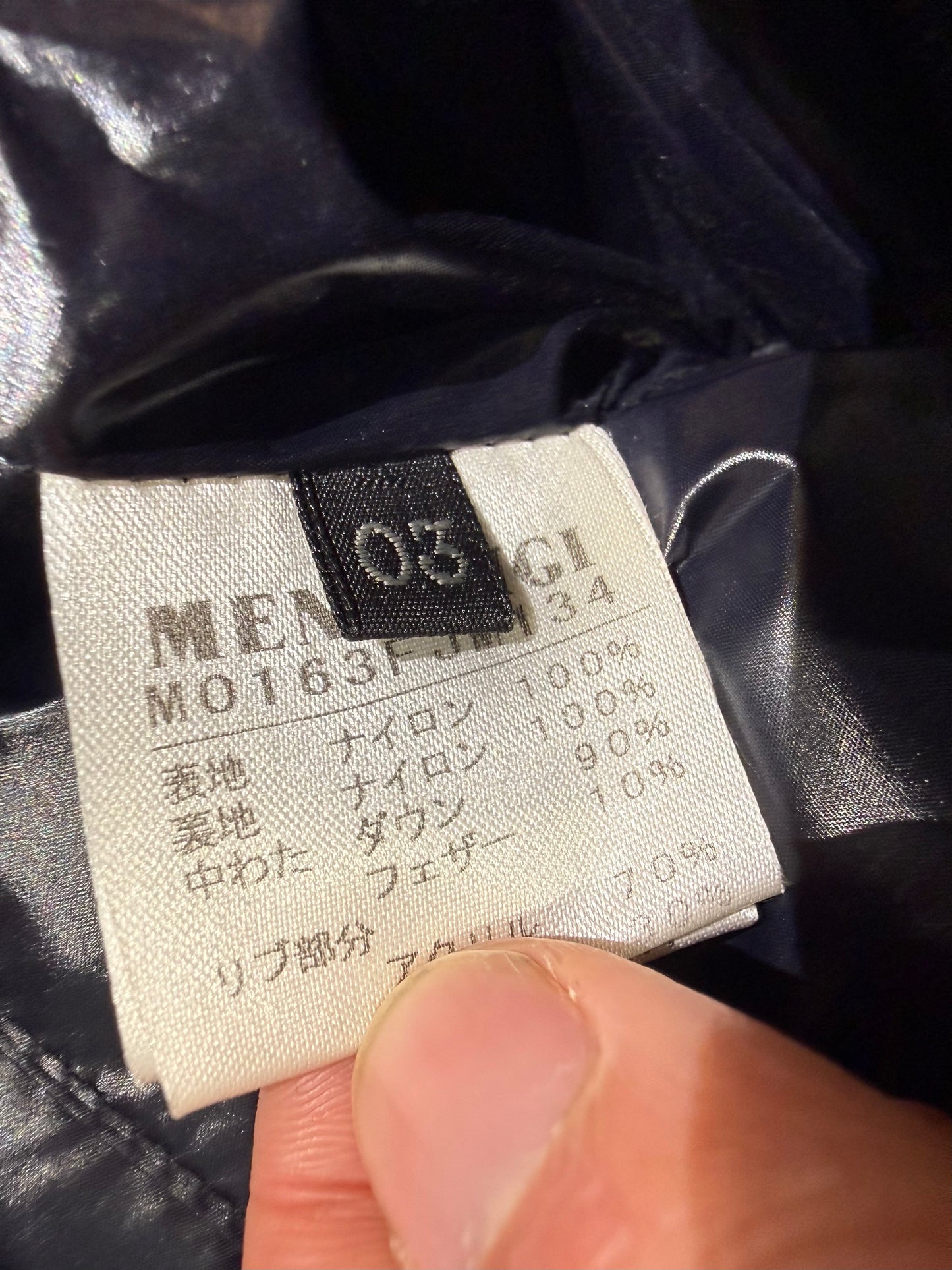 000’s Glossy Bigi Fur Hood Puffer (M)