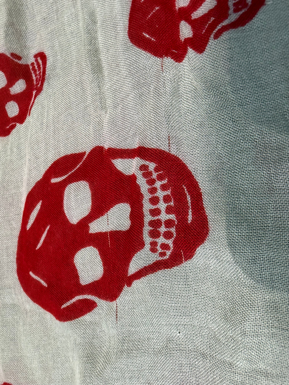 Alexander McQueen Skull Scarf