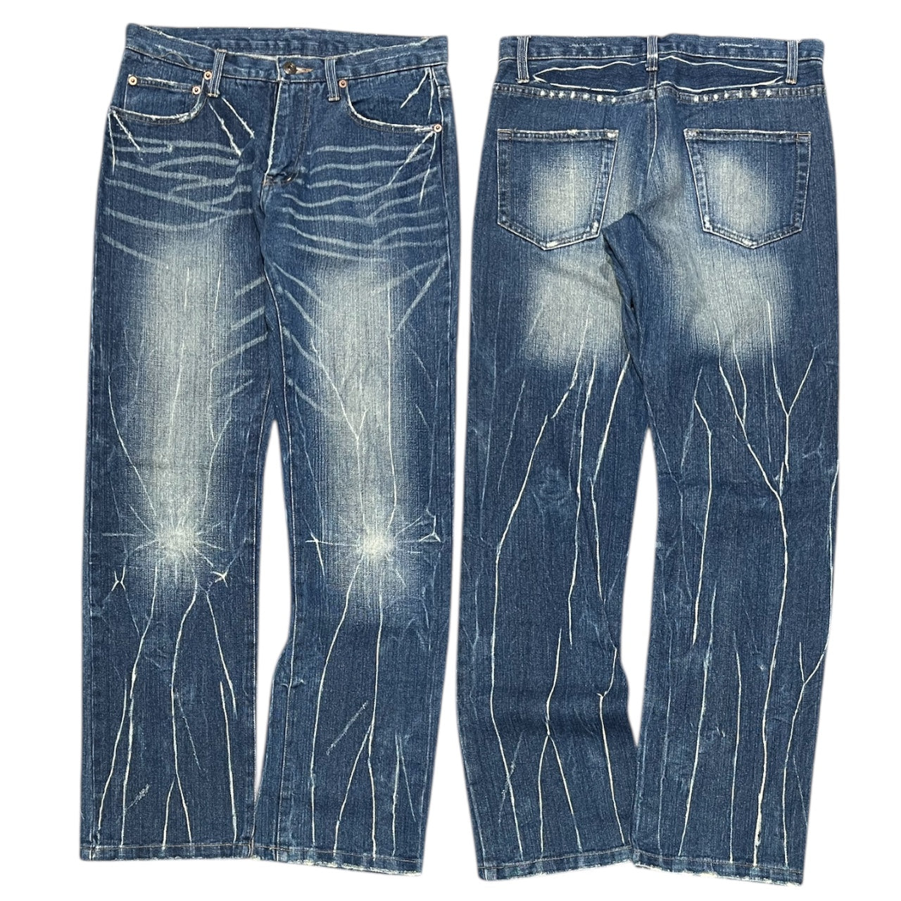 000’s Japanese Indigo Dyed Jeans (30”)