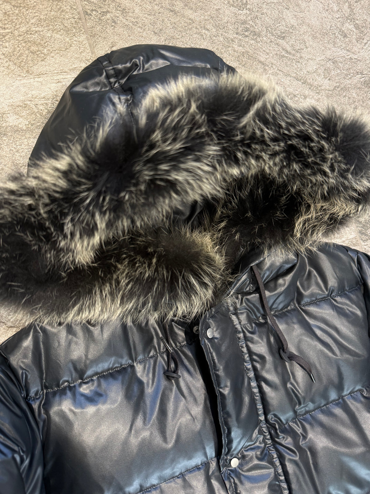 000’s Japanese Fox Fur Puffer (L)