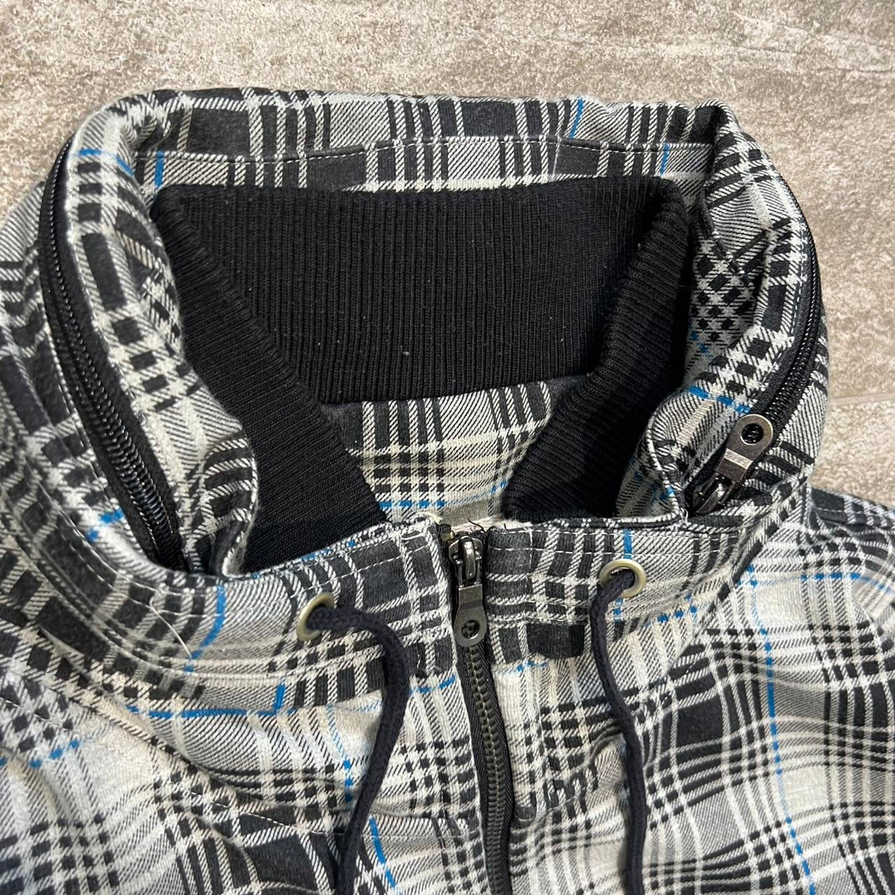 000’s Plaid/Checkered Bono Hoodie