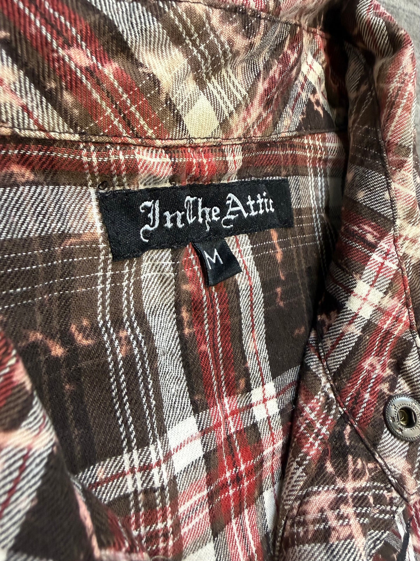 000’s In The Attic Plaid Flannel (S)