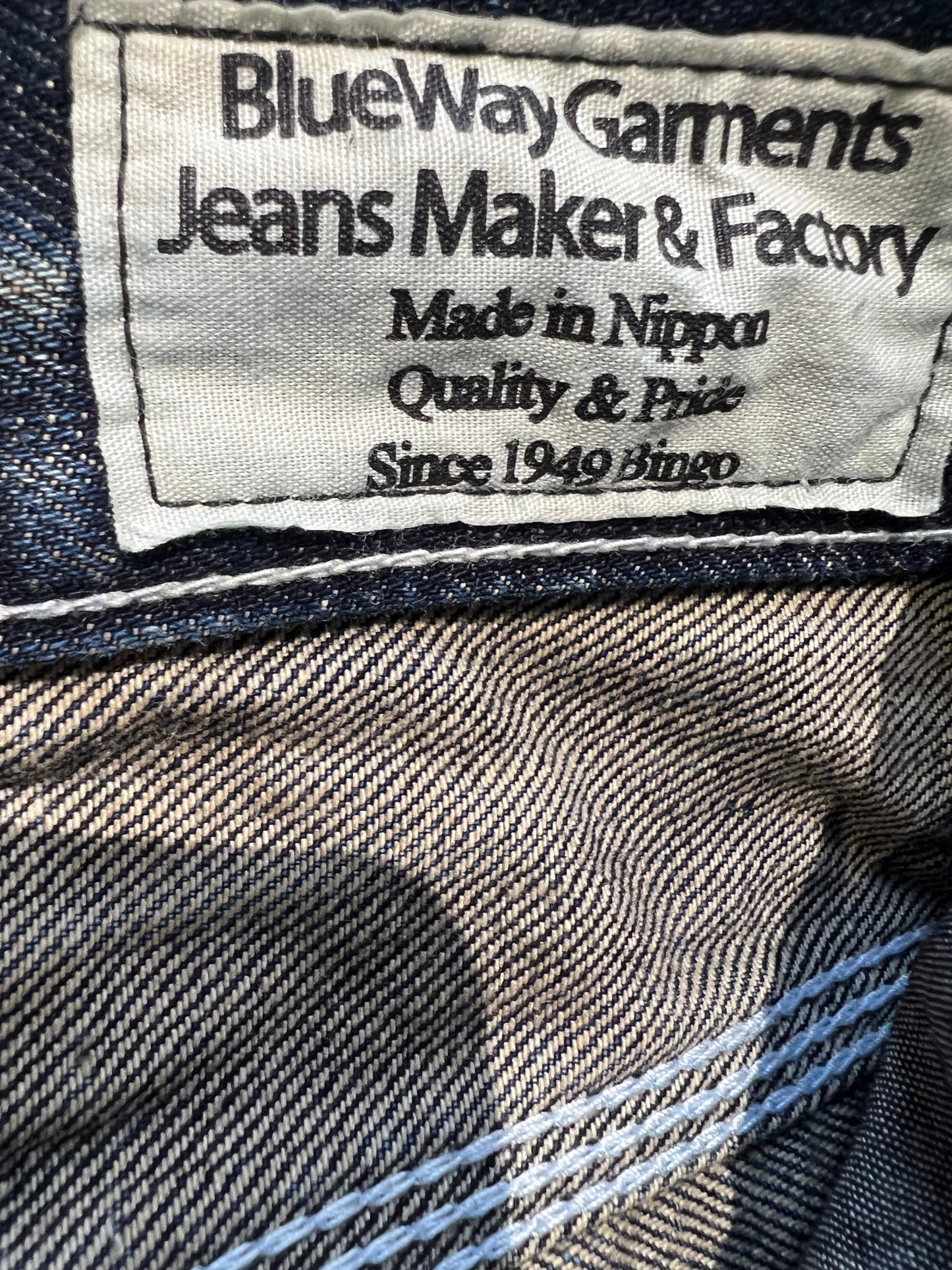 000’s Made in Nippon Claw Jeans 30”
