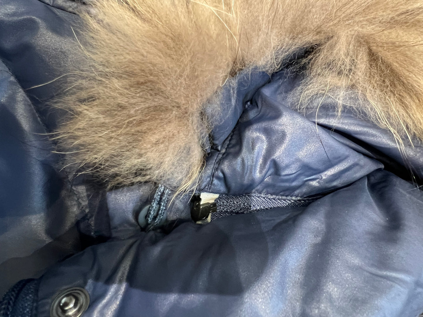 000s Fred Perry Fur Hood Puffer