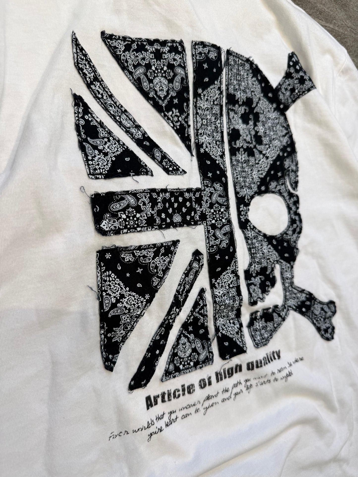 000’s Semantic Design Union Jack Skull Polo (S)