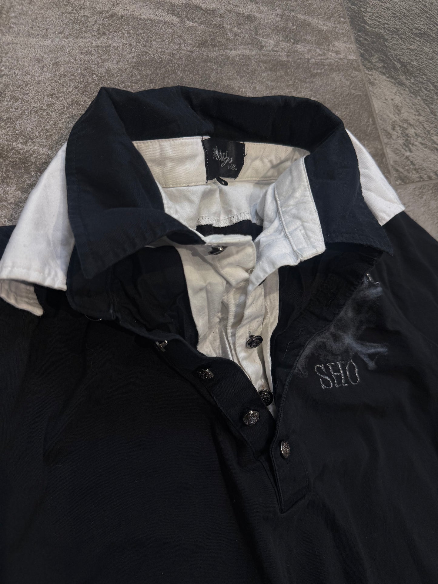 000’s Bernings Sho Double Collar Polo (XS)