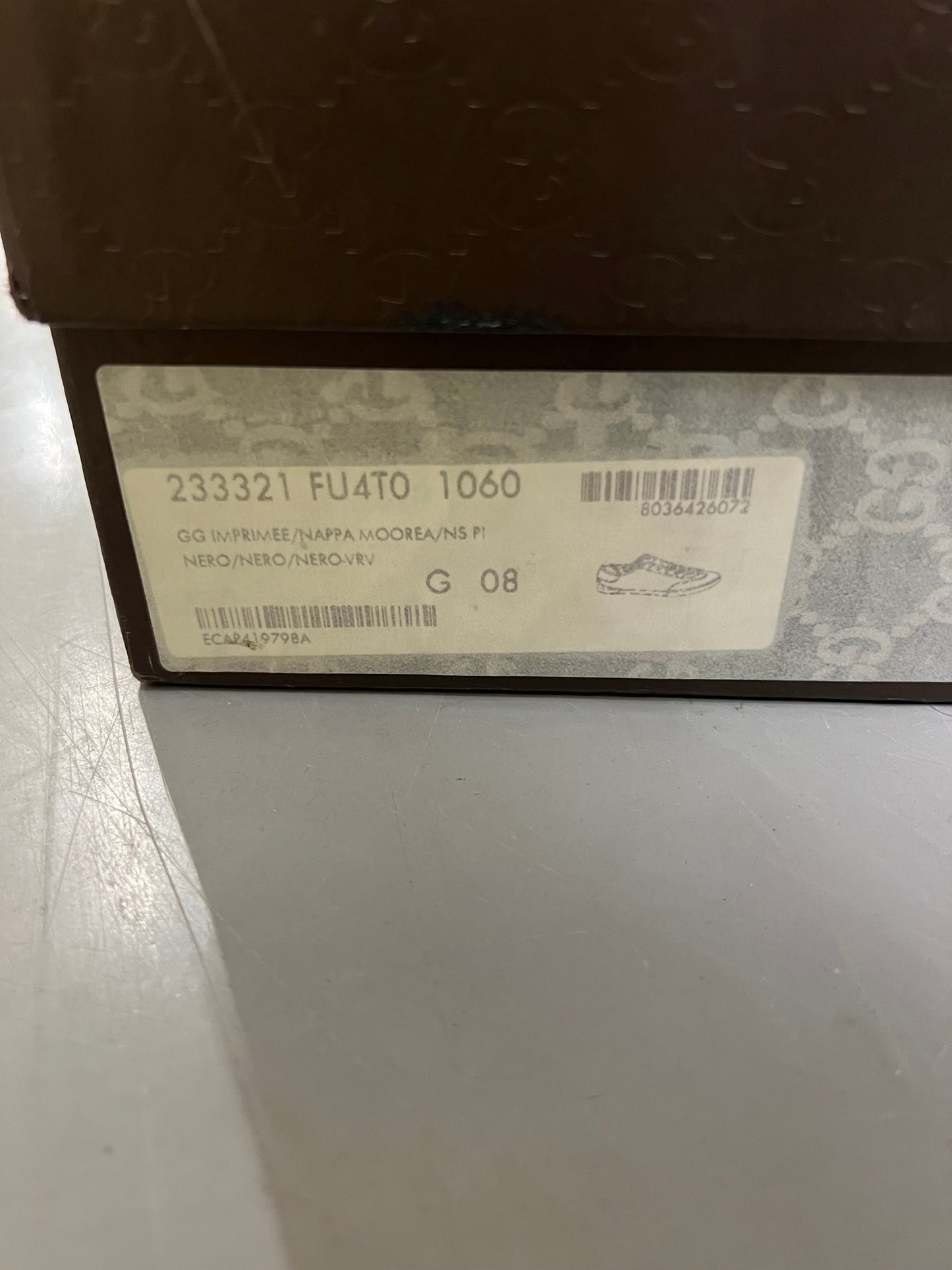 Gucci Monogram Low Trainers