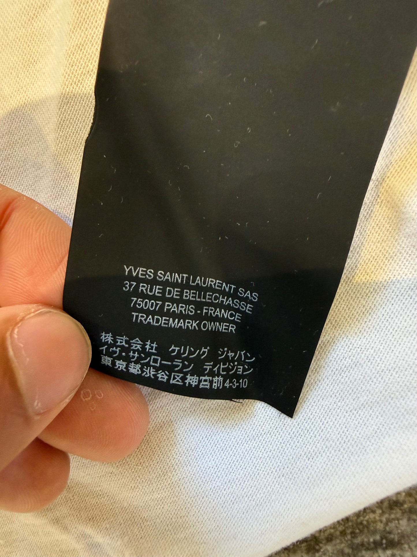 Saint Laurent River Gauche Tee (M)