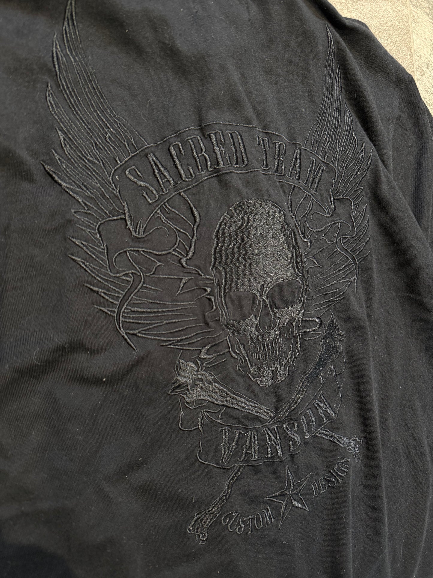 000’s Vanson Skull Polo (M)