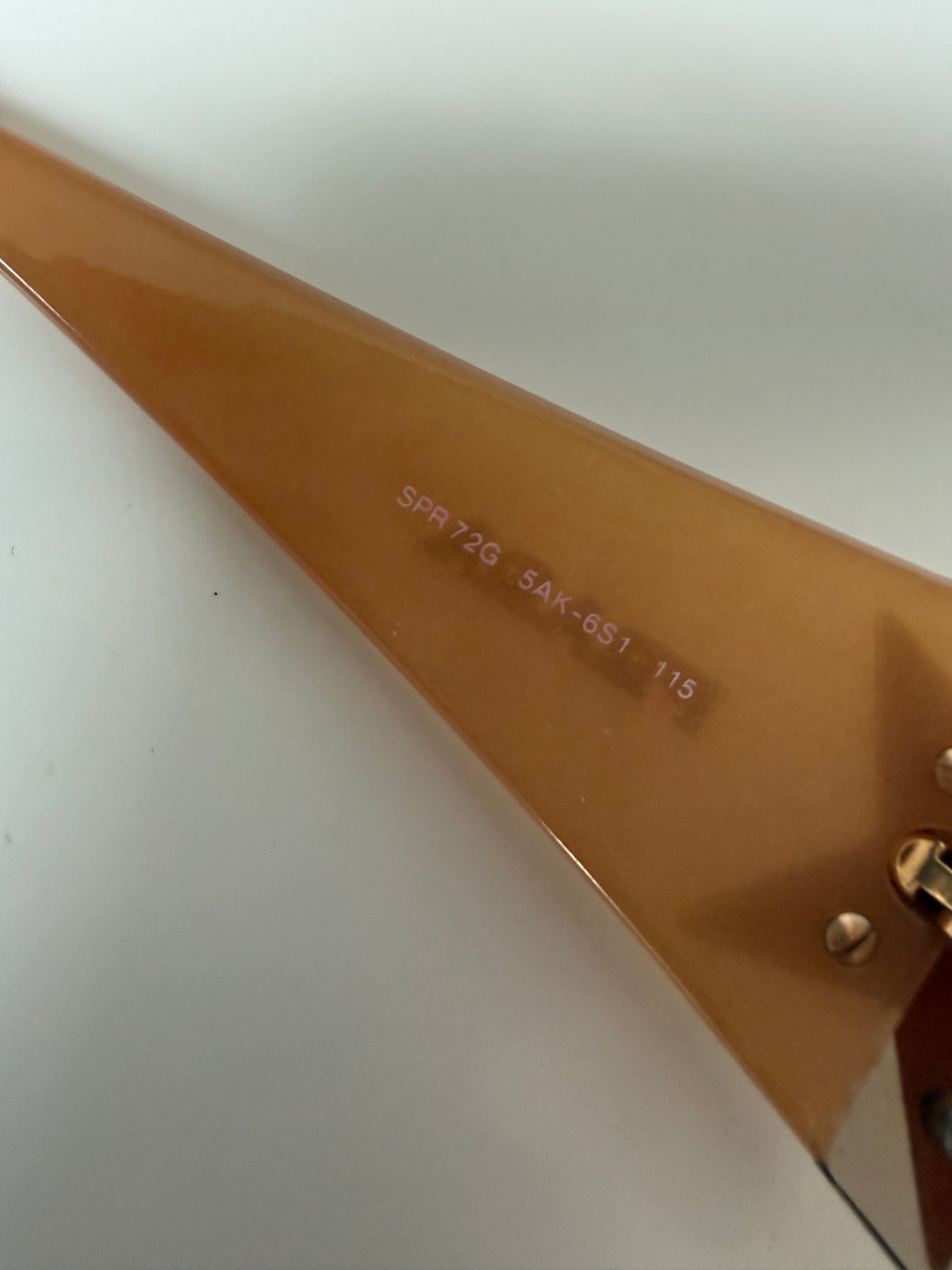 000’s Prada Gold Star Shield Sunglasses