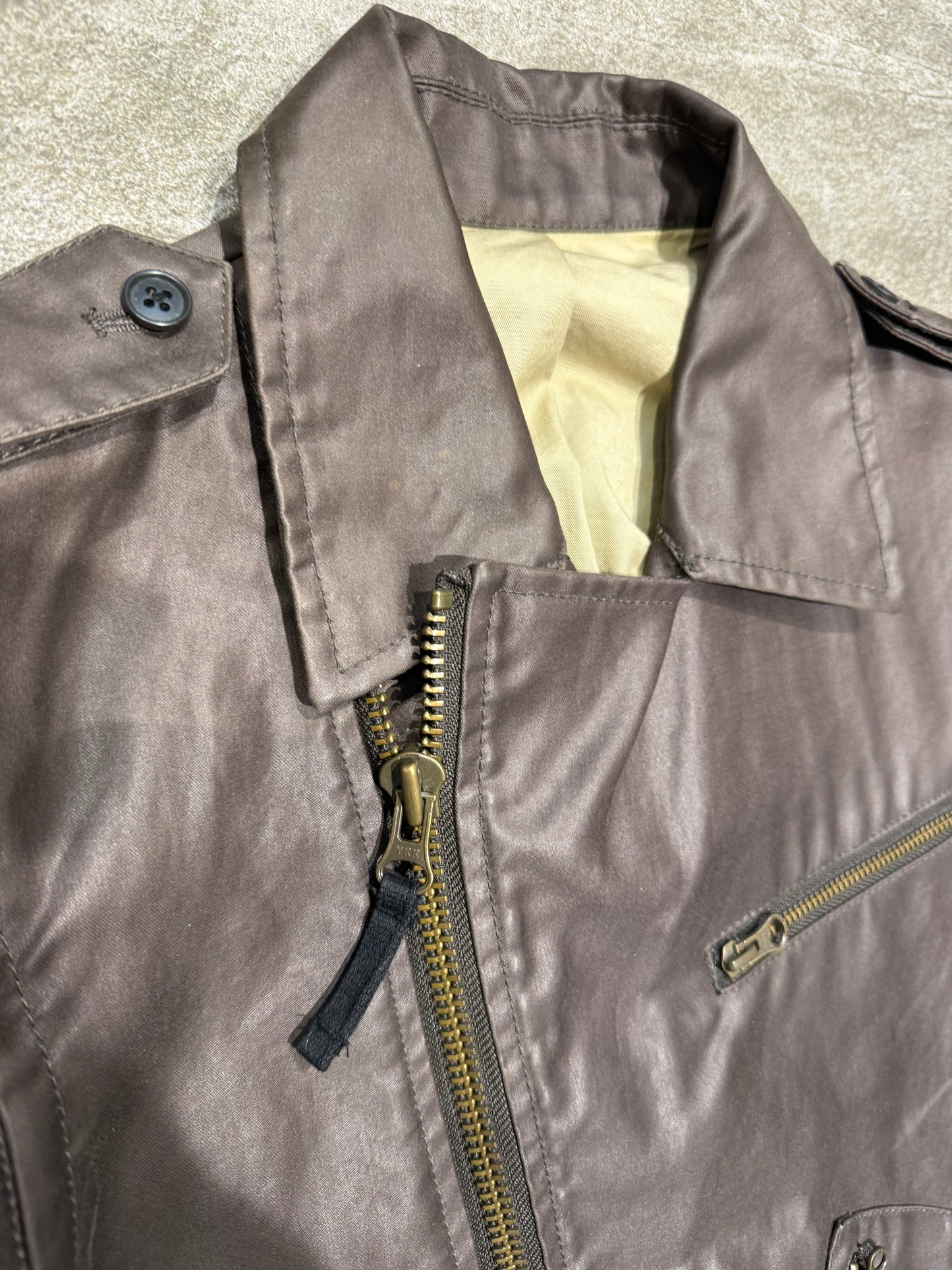 291295 Asymmetrical Zip Riders Jacket (S)