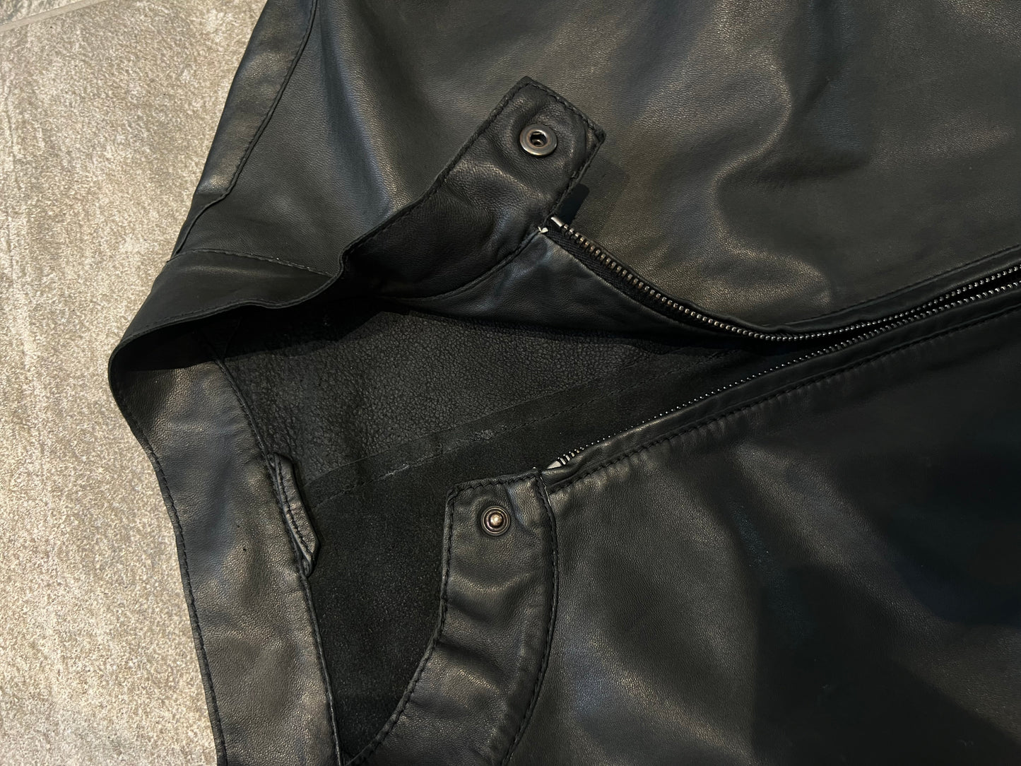 Vintage Emporio Armani Leather Jacket