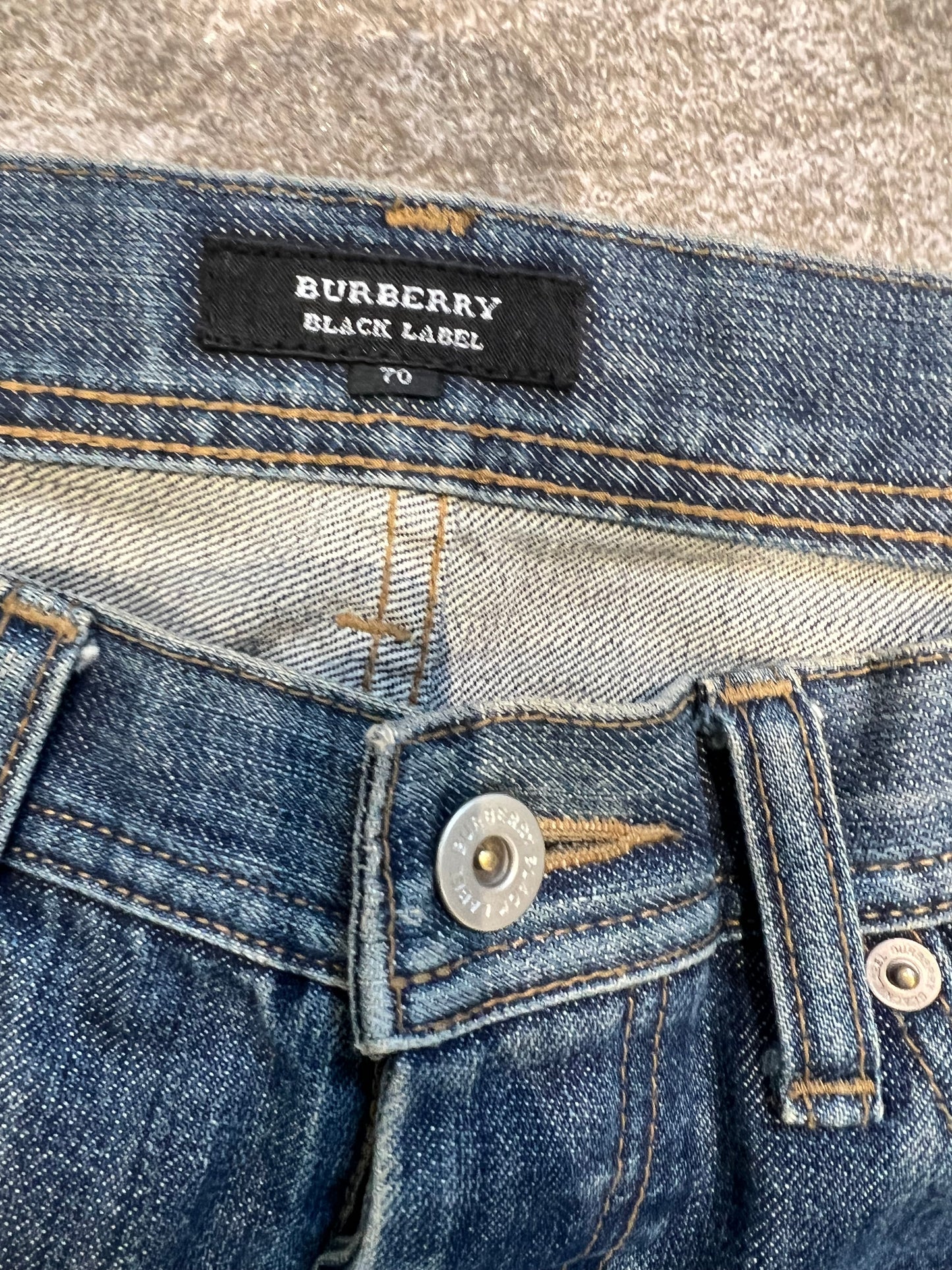 000s Burberry Black Label Denim Jeans