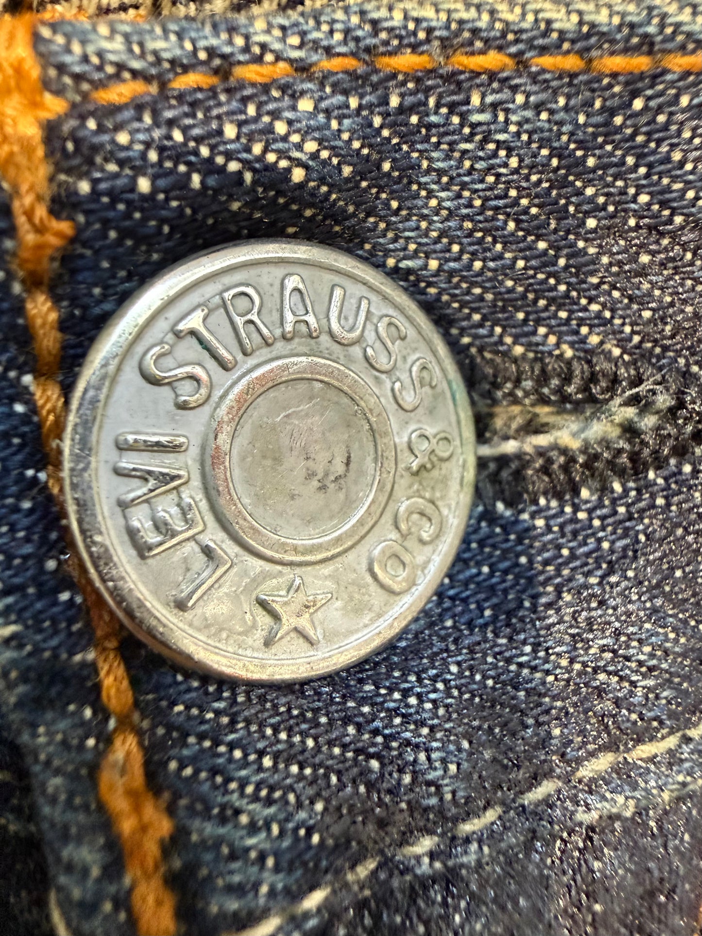 000’s Japanese Waxed Levi’s (32”)