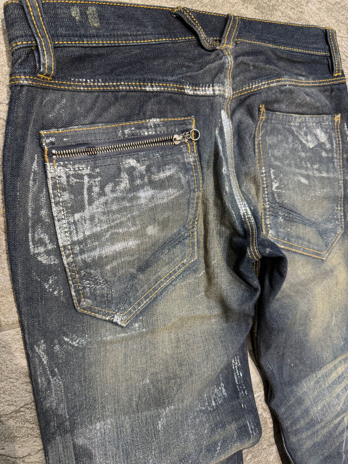 000’s Nicole Waxed Jeans (32”)