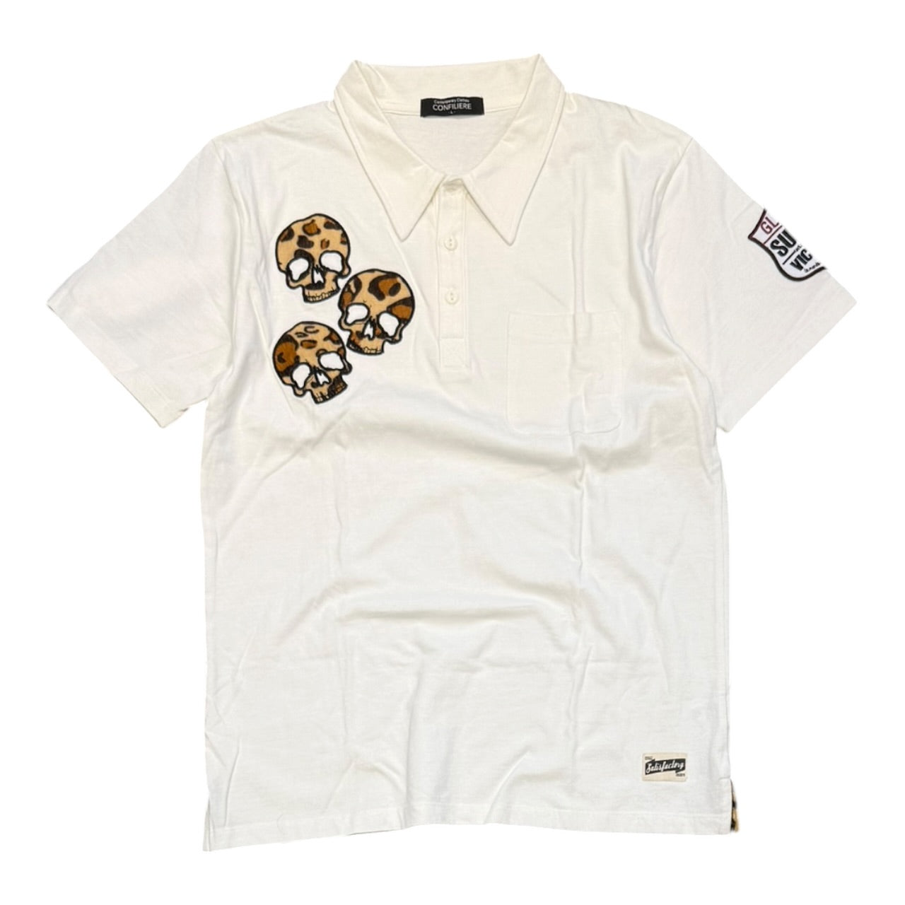 000’s Confiliere Leopard Skull Polo (M)