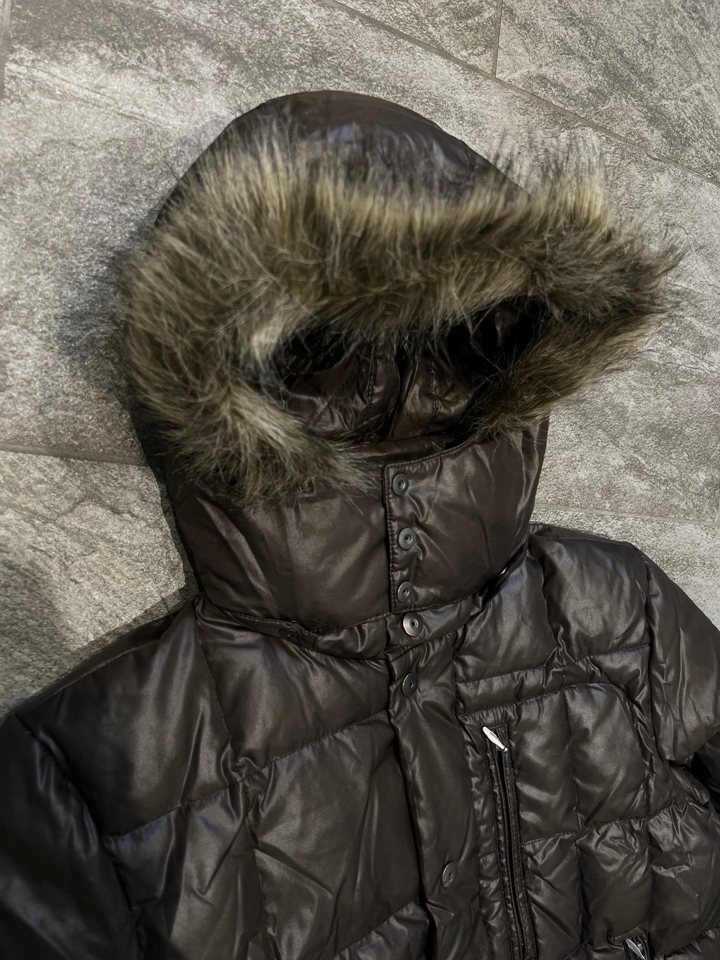 Japanese Takeo Kikuchi Fur Hood Puffer