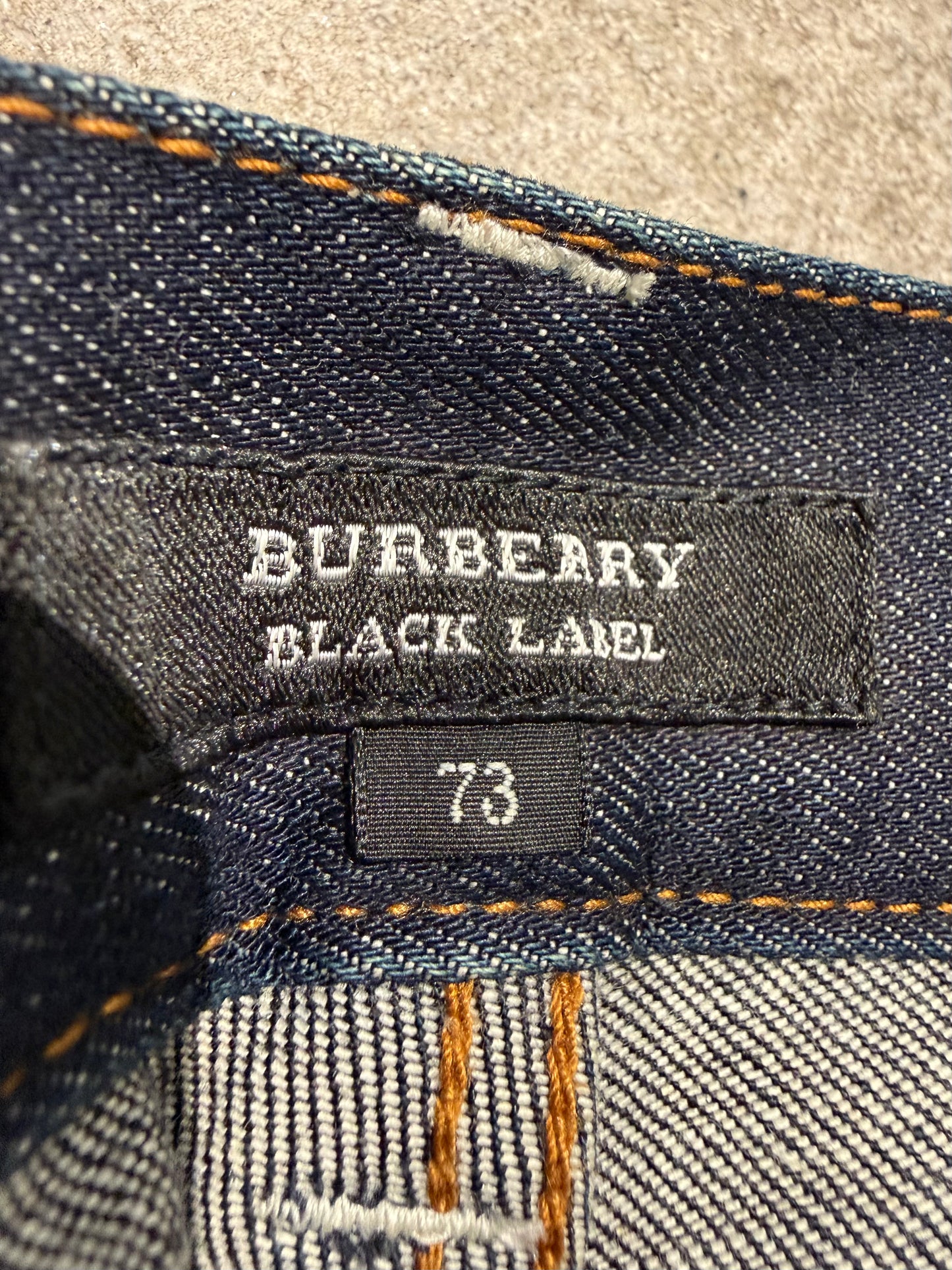 000’s Burberry Flap Jeans (32”)
