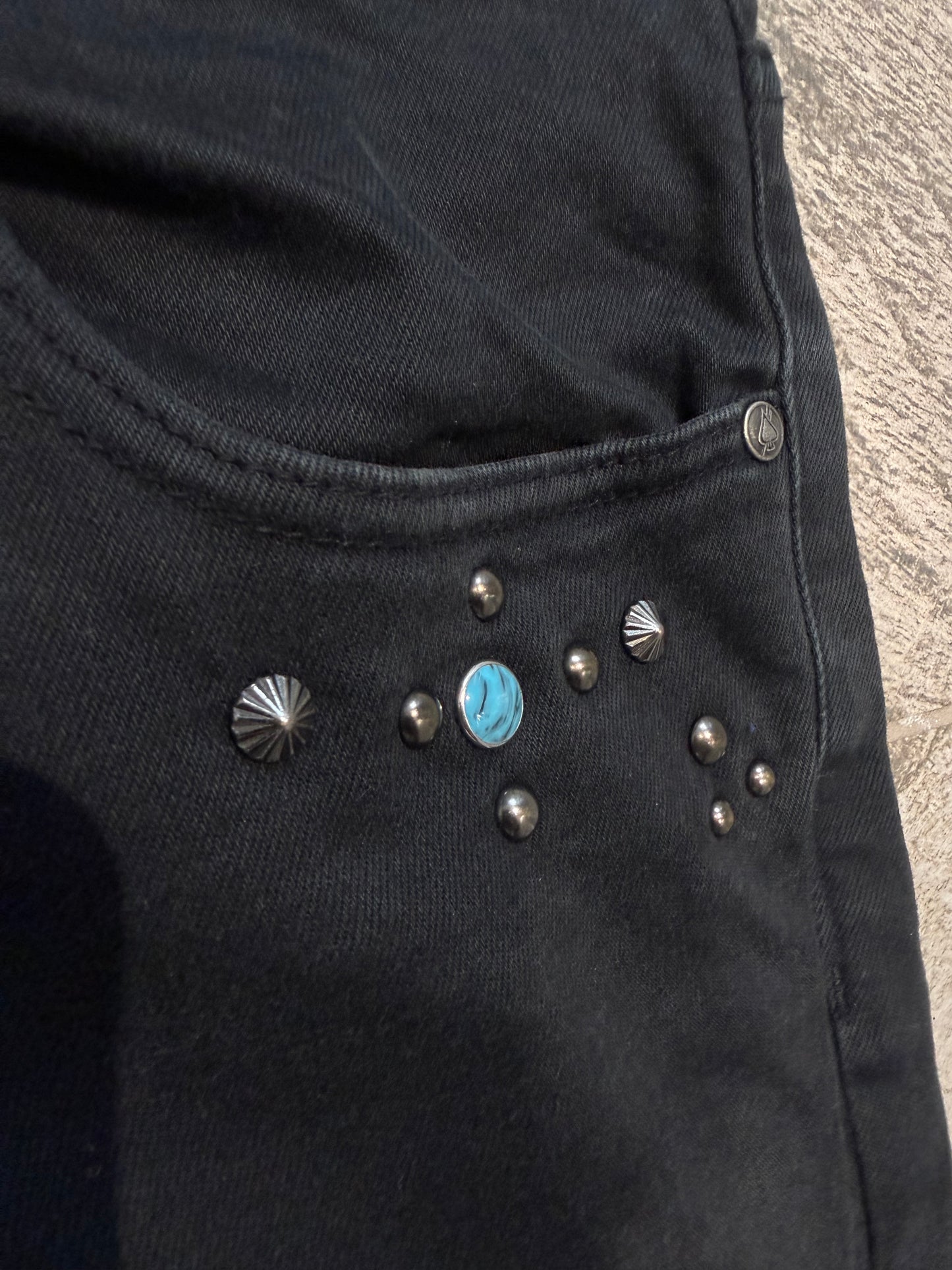 000’s MCD Studded Jeans (33”)