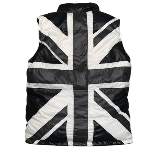 000’s Nicole x Ben Sherman Union Jack Reversible Gilet (XS-S)