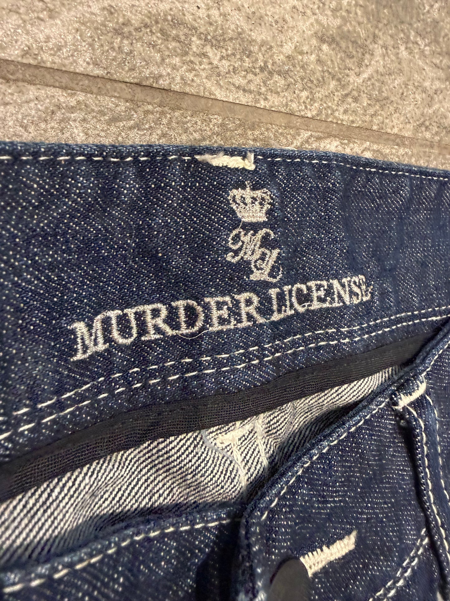 Murder License Bootcut Jeans (32”)