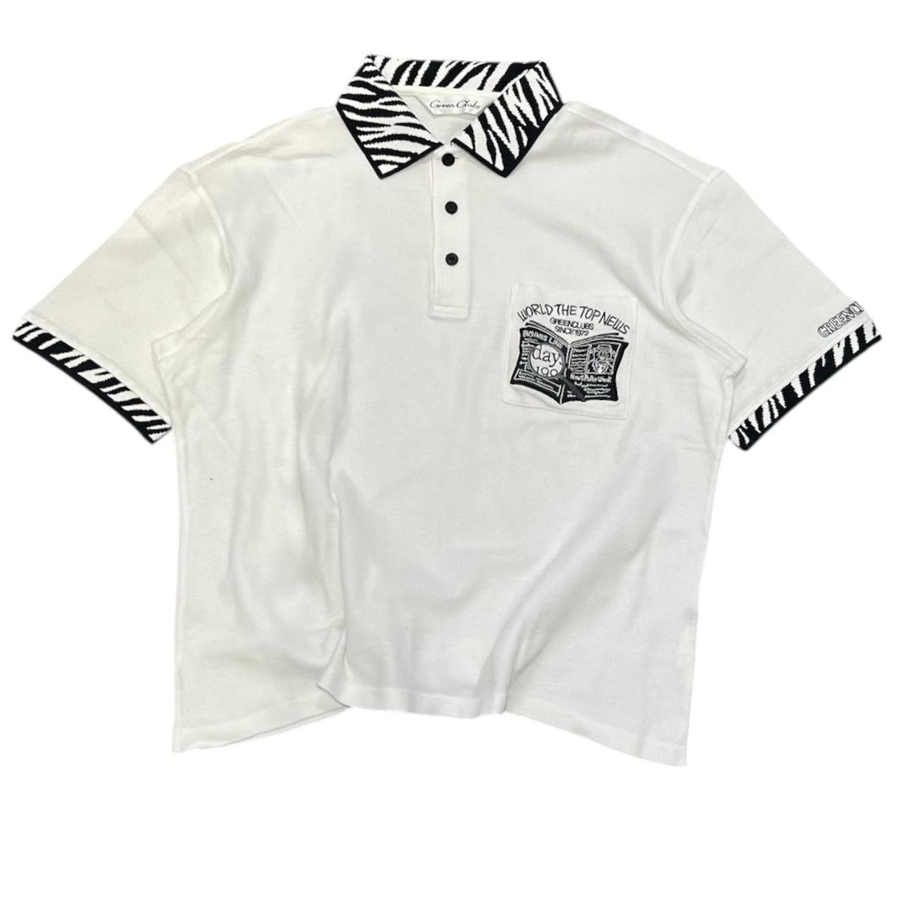 000’s Green Clubs Zebra Polo