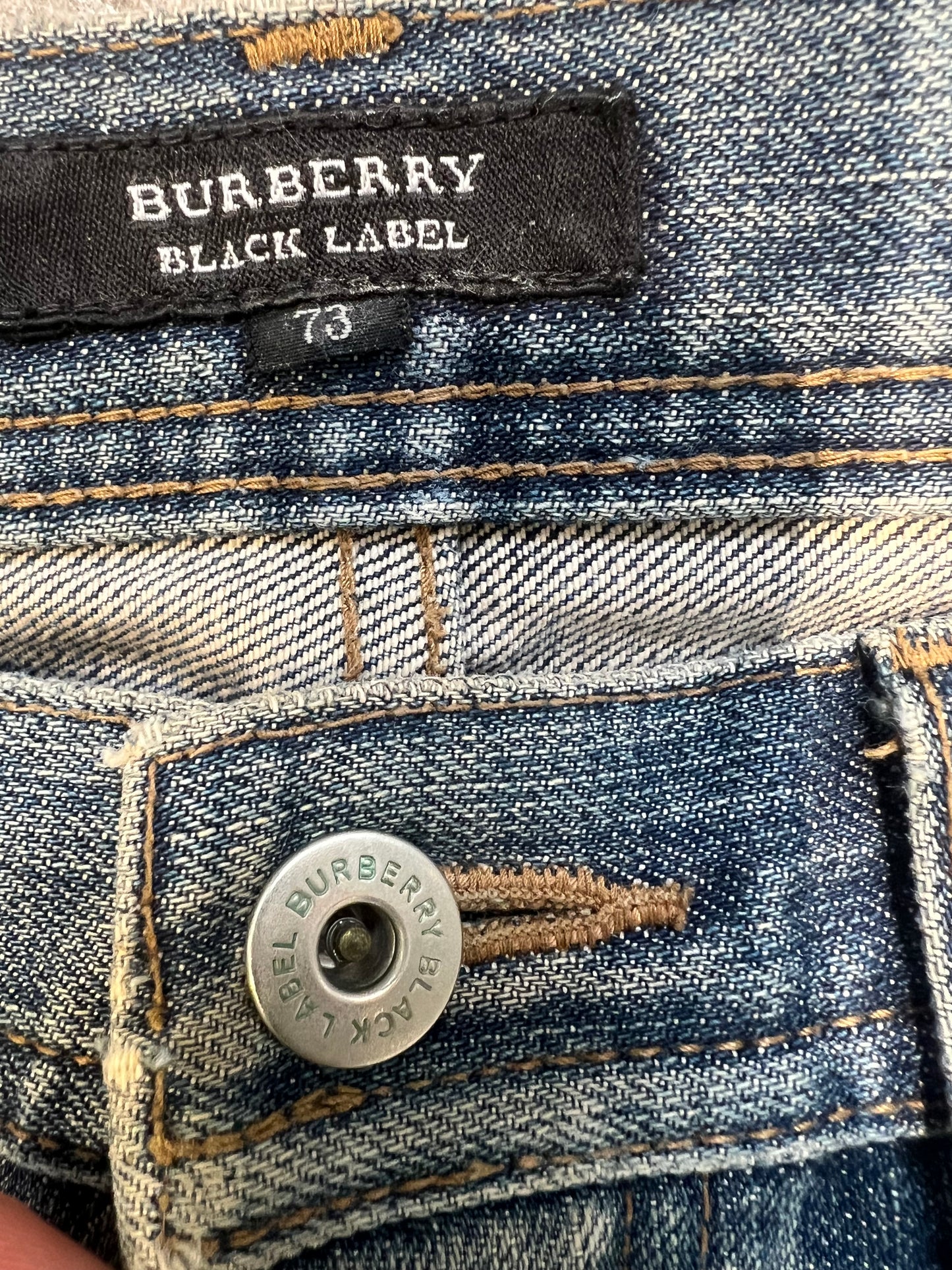 000s Burberry Black Label Denim Jeans