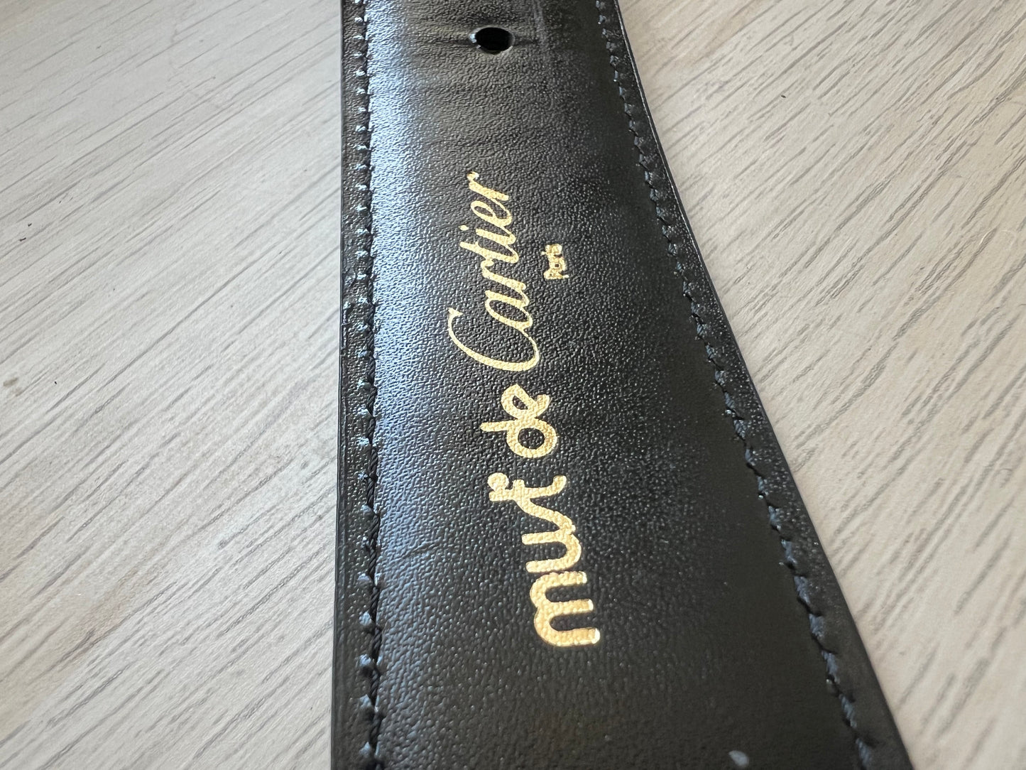 Vintage Cartier Santos Belt