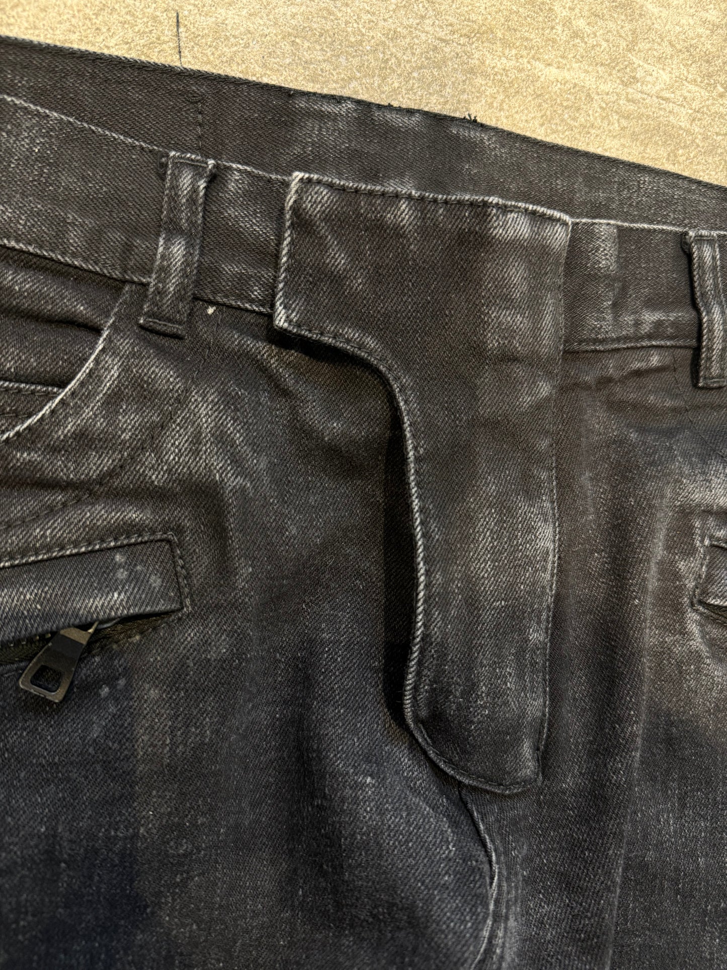 000’s Balmain Biker Jeans (34”)