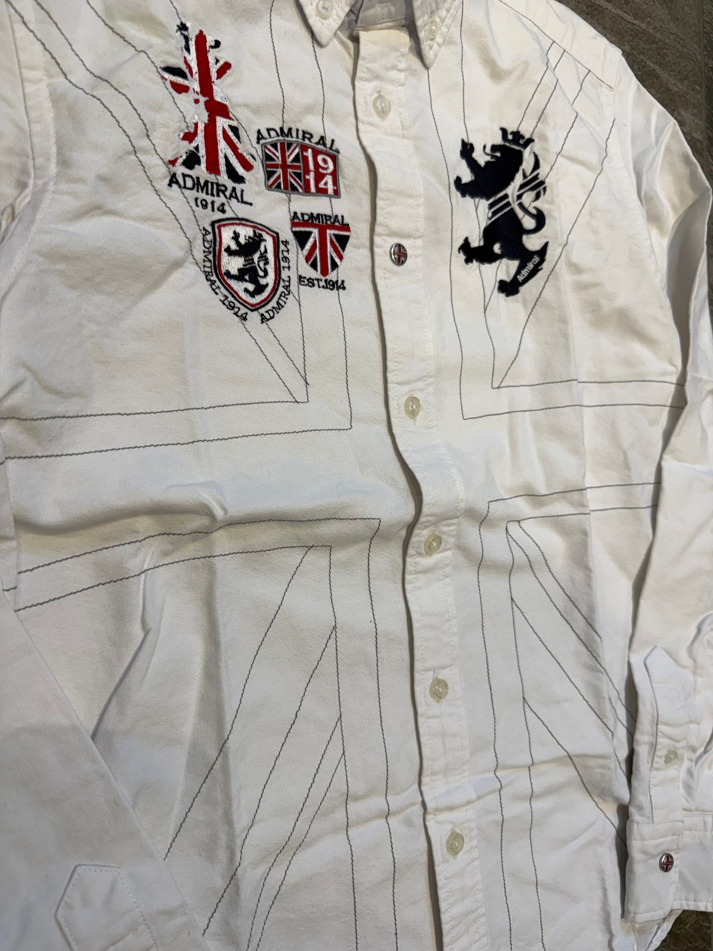 000’s Admiral Union Jack Shirt (S)