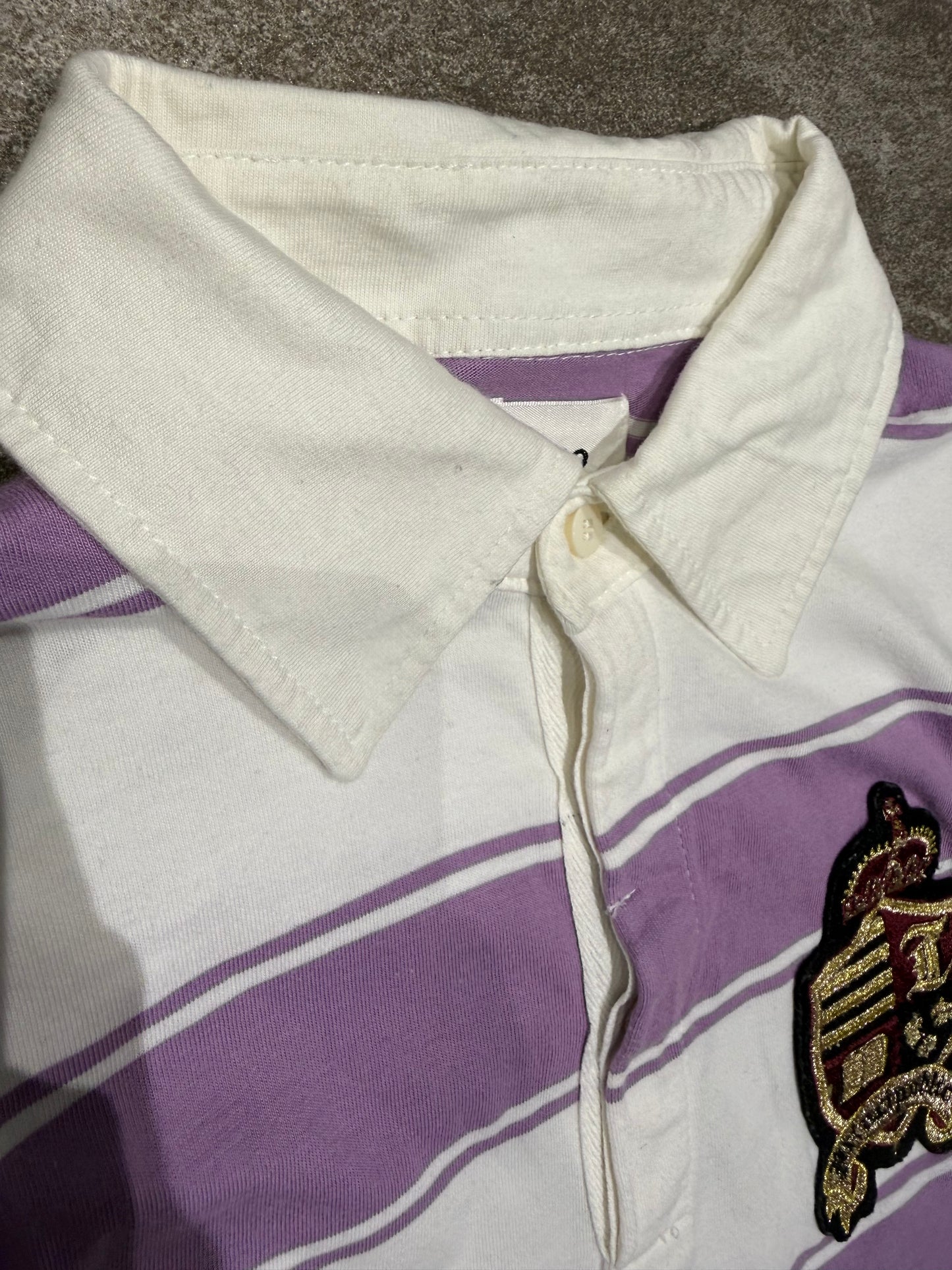 000’s Takeo Kikuchi Striped Polo (XS)