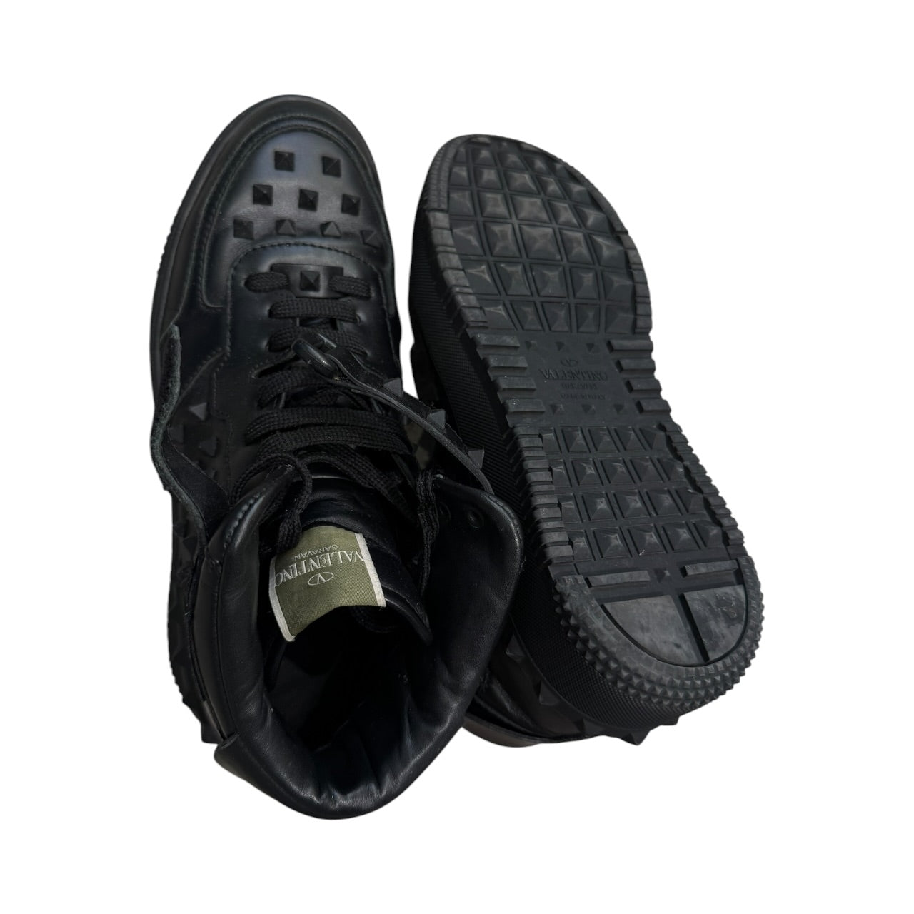Valentino Garavani Rockstud High Tops (EU 43 - UK 9)