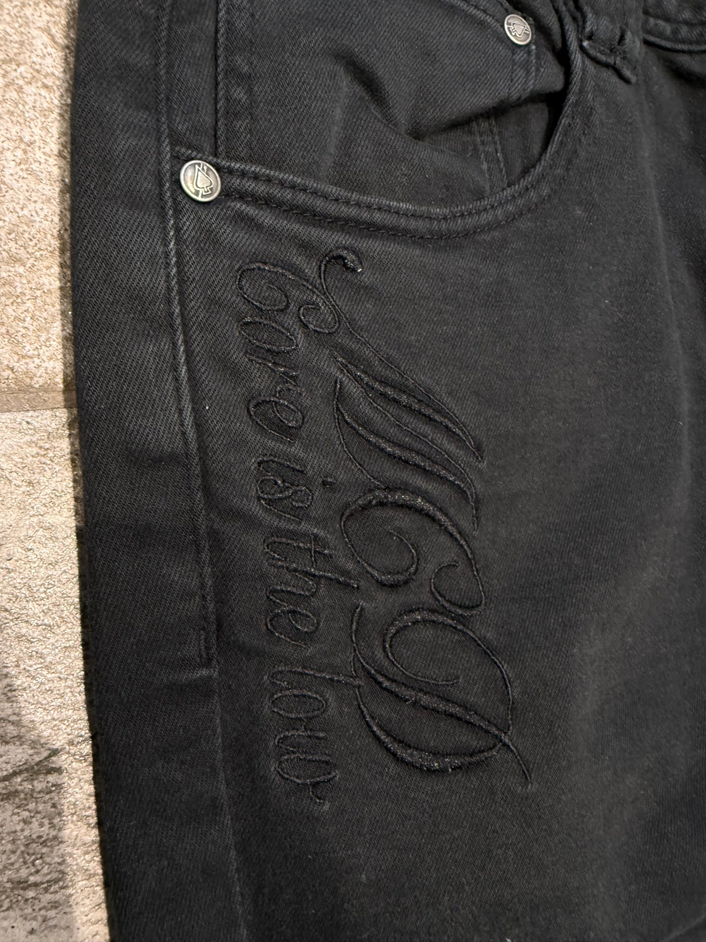 000’s MCD Studded Jeans (33”)