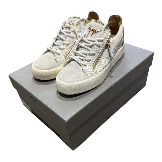 Giueseppe Zanotti Croc Embossed Low Trainers (EU 41 - UK 7)