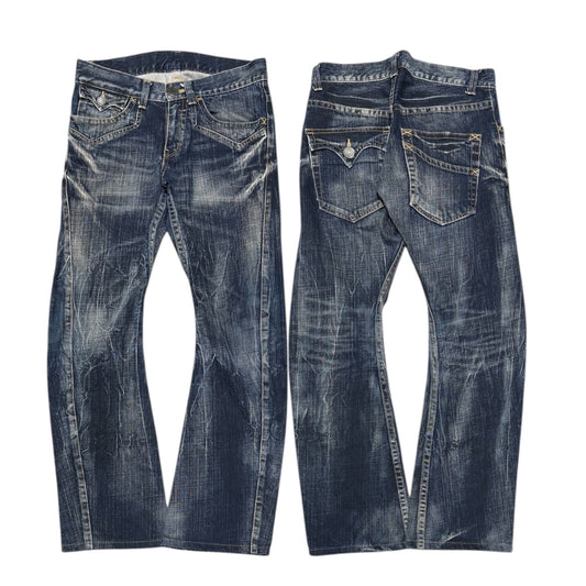 000’s Rattletrap Bow Leg Jeans (30”)