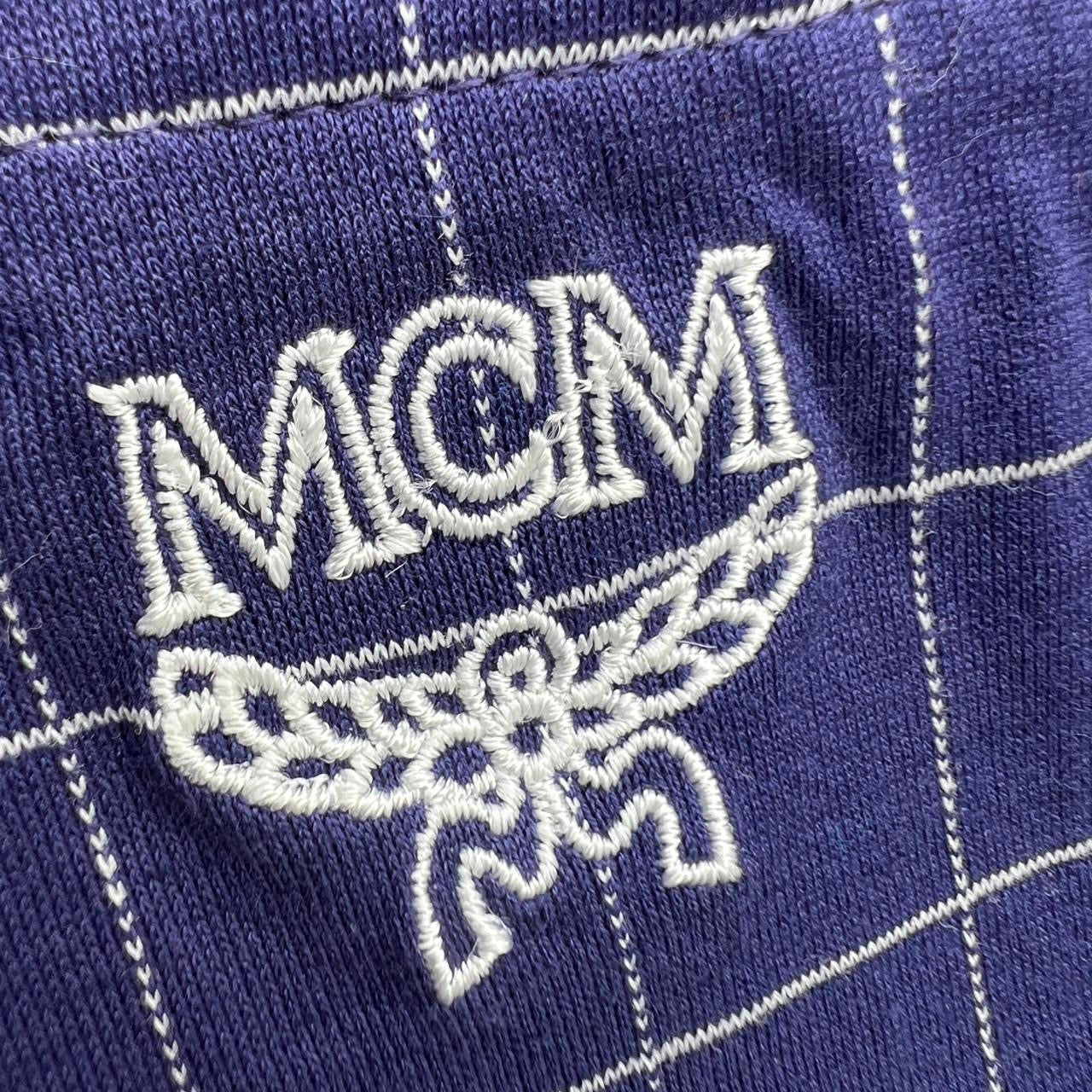 Vintage MCM Grid Polo
