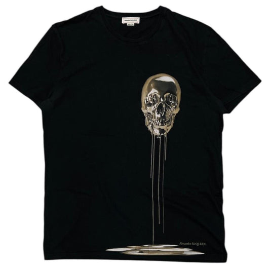 Alexander McQueen Melting Skull Tee