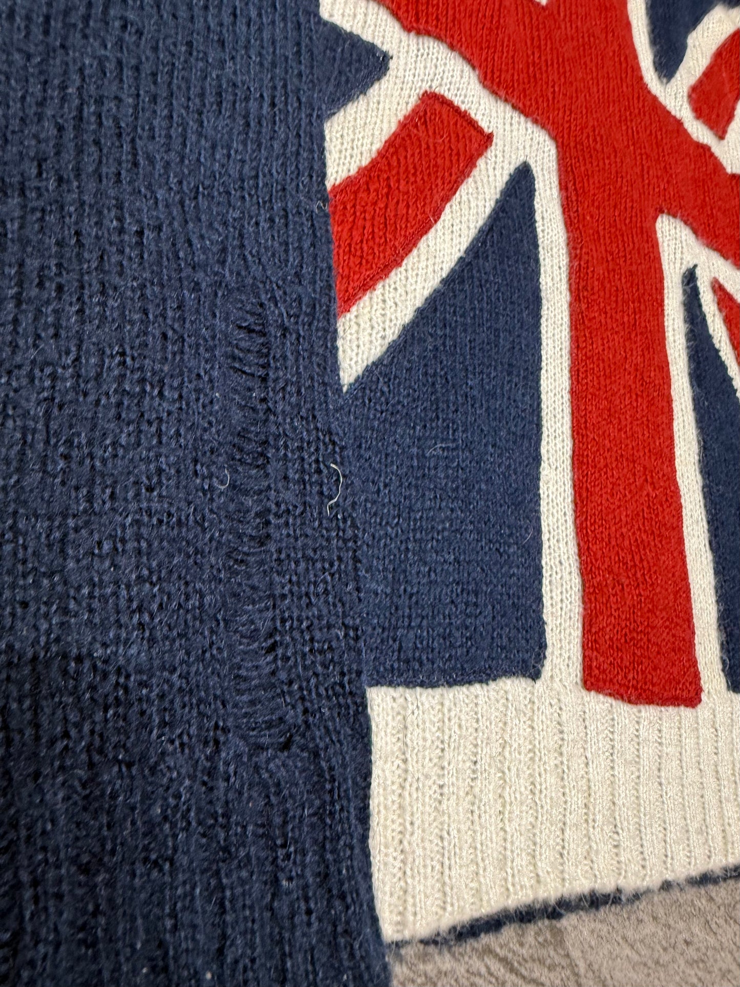 Edge Union Jack Knit Jumper (XS)