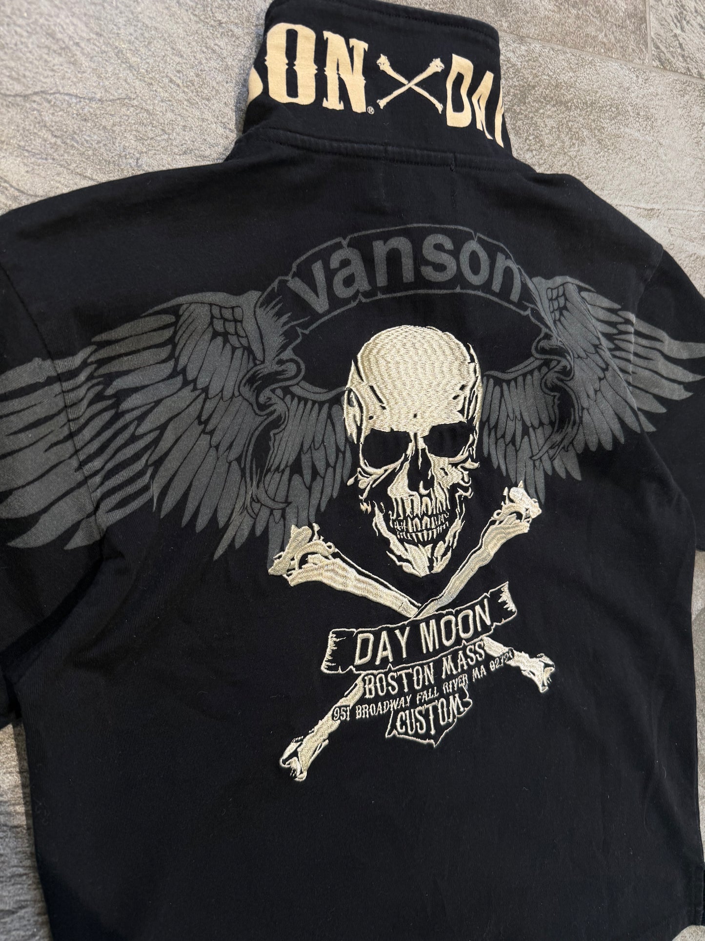 000’s Vanson Skull Polo (S)