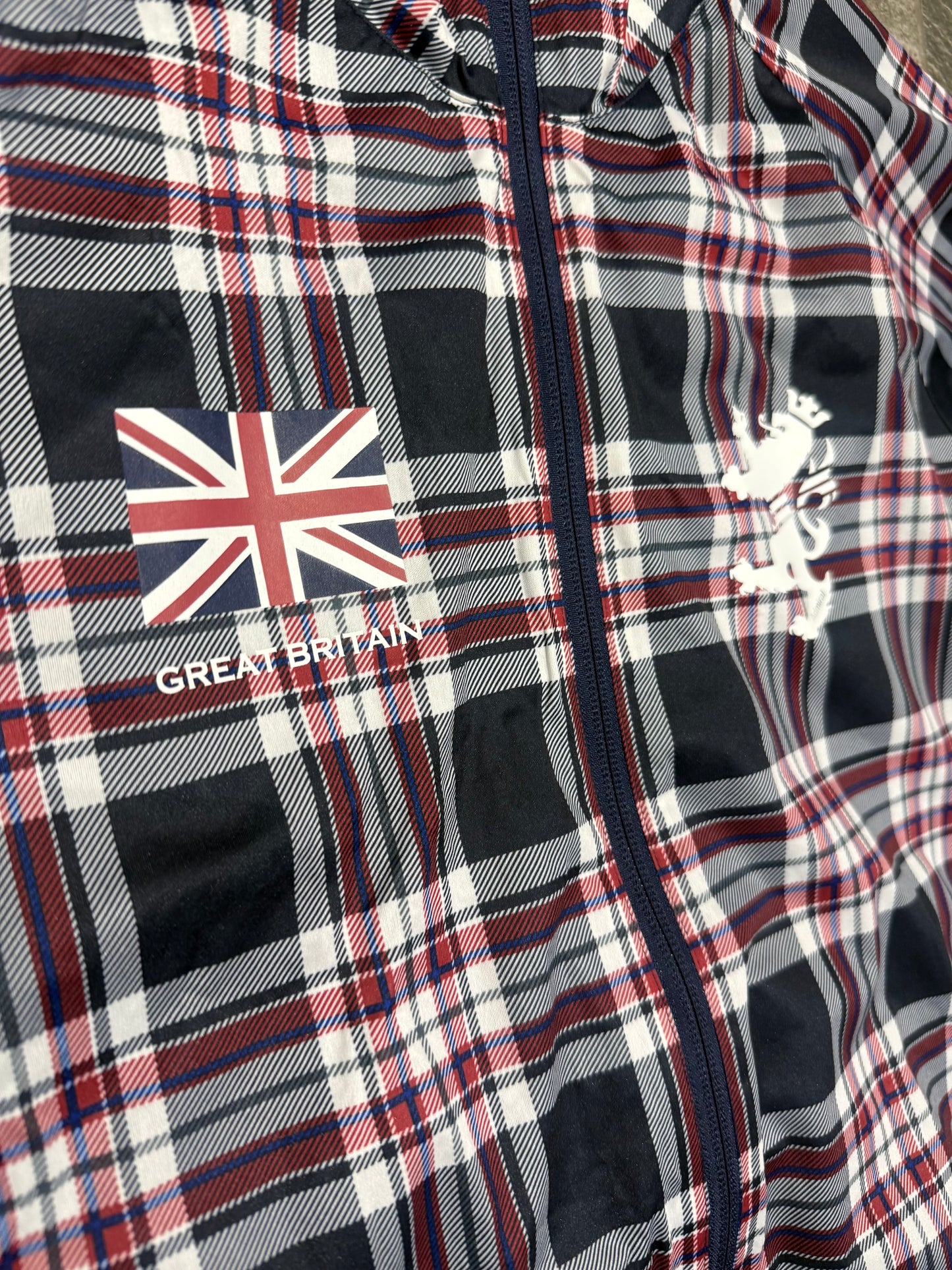 Admiral Plaid/Checkered Jacket (L)