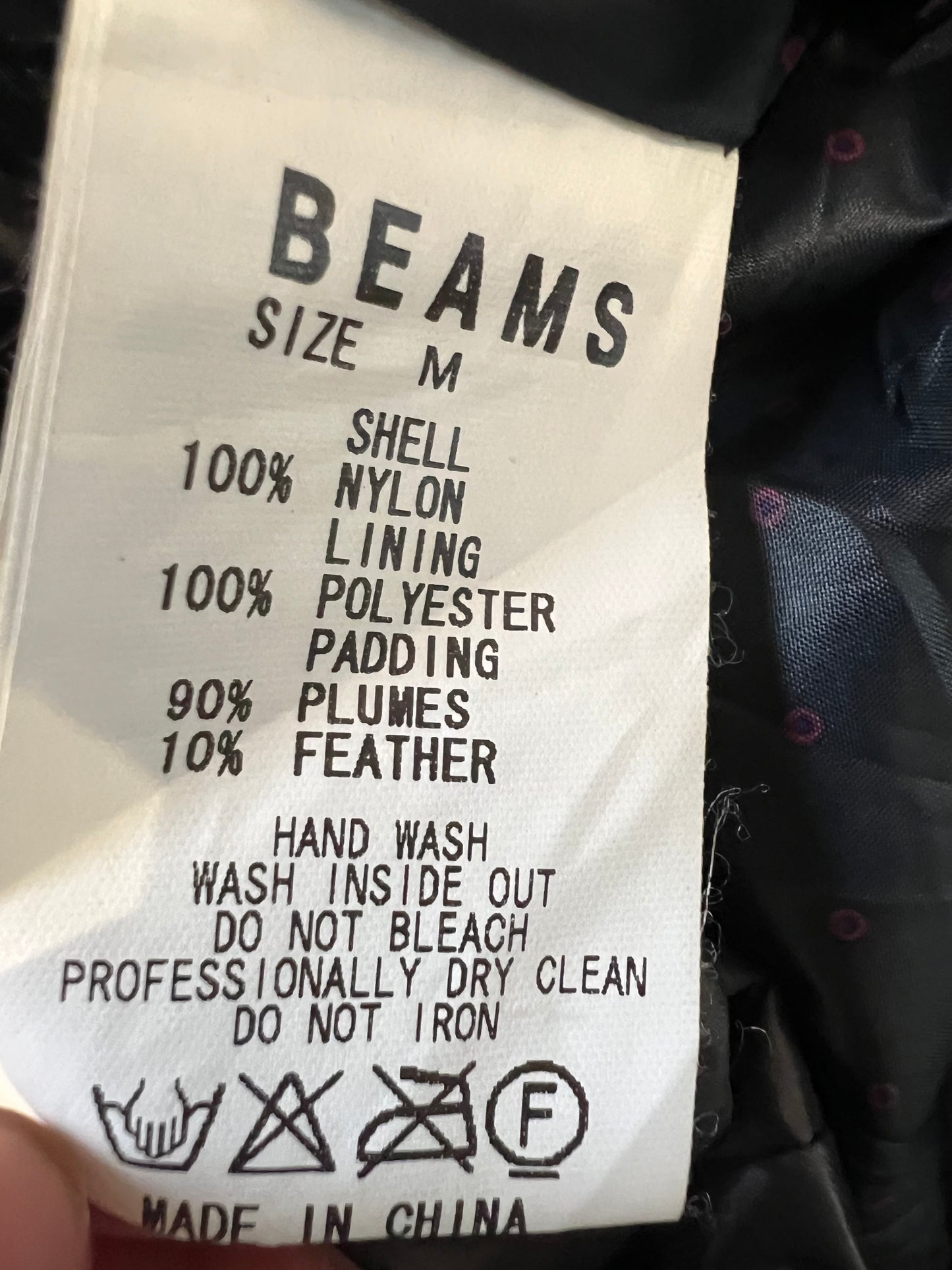 000’s Beams Full Zip Puffer Jacket