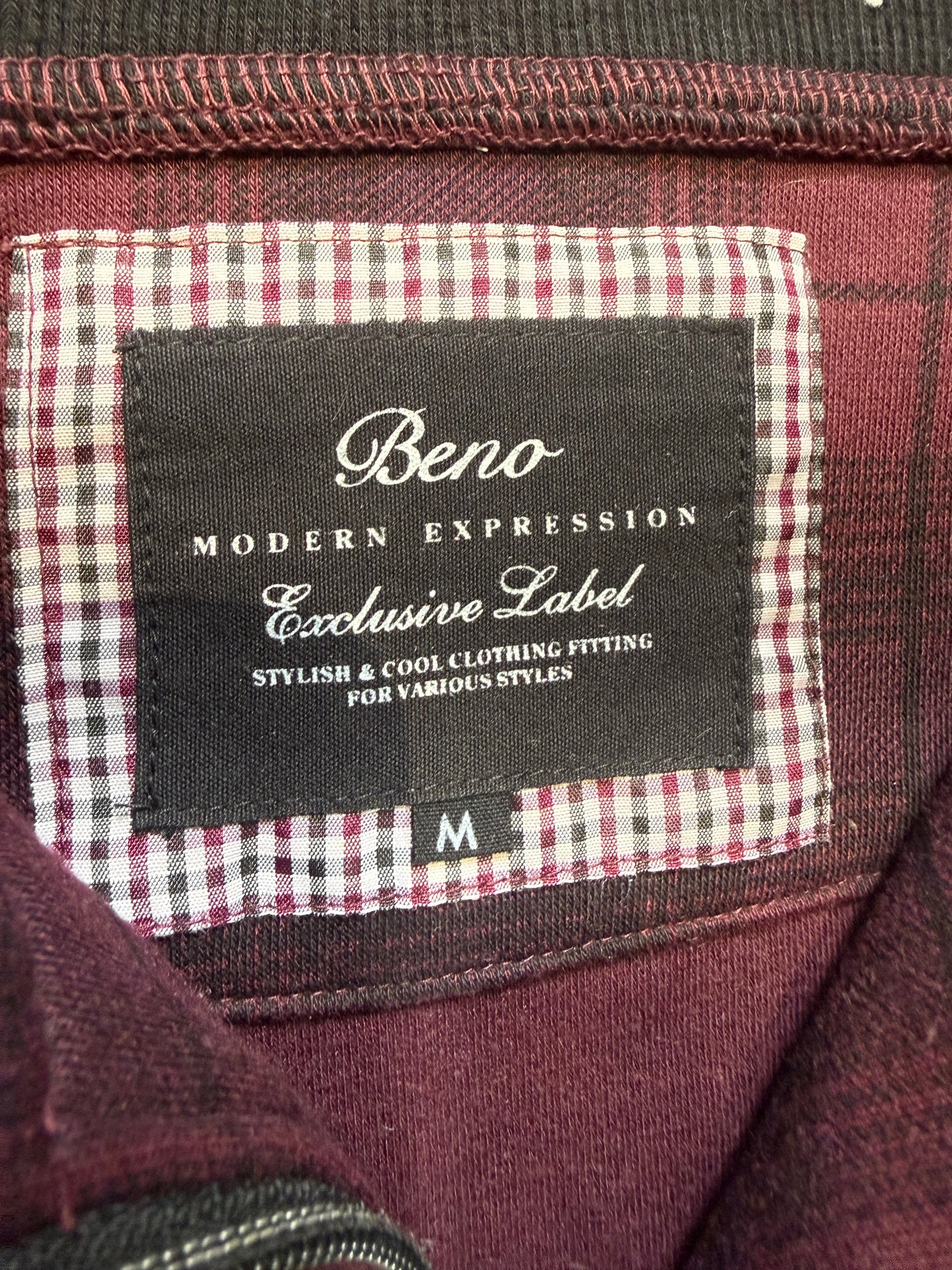 000’s Beno Bono Zip Hoodie (S)