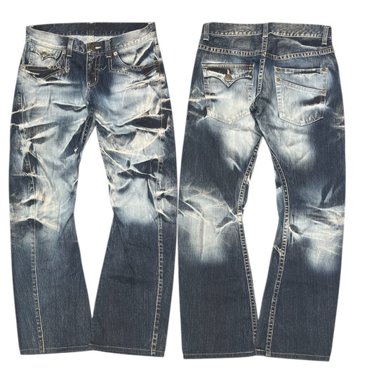 000’s Rattletrap Bow Leg Jeans (32”)