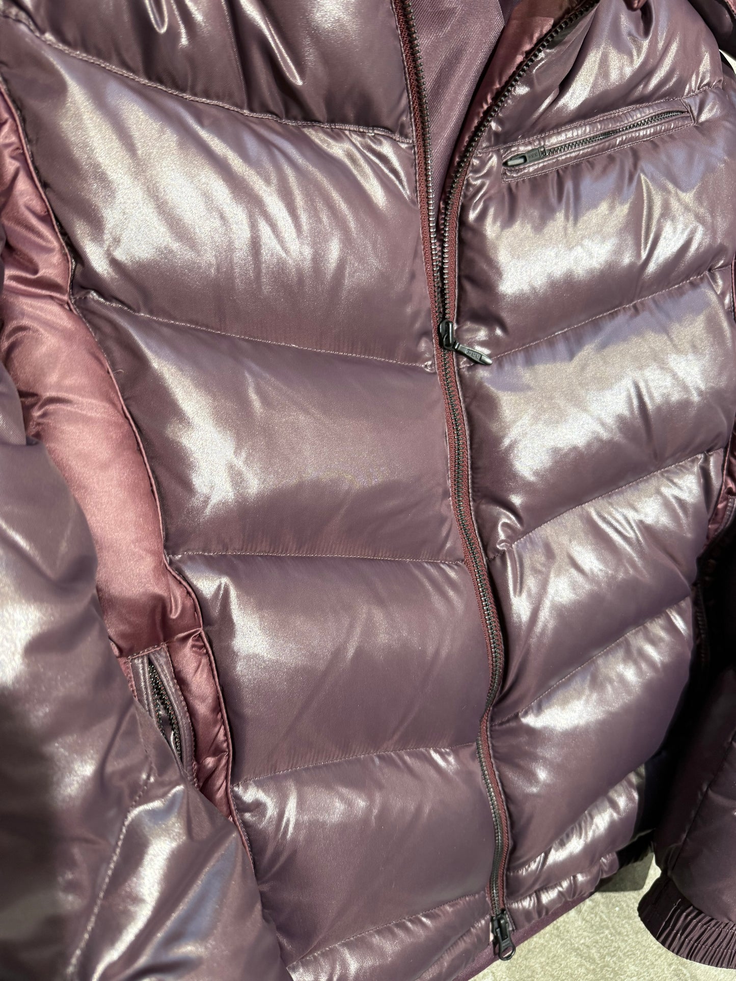 000’s ABX Glossy Fur Puffer (S)