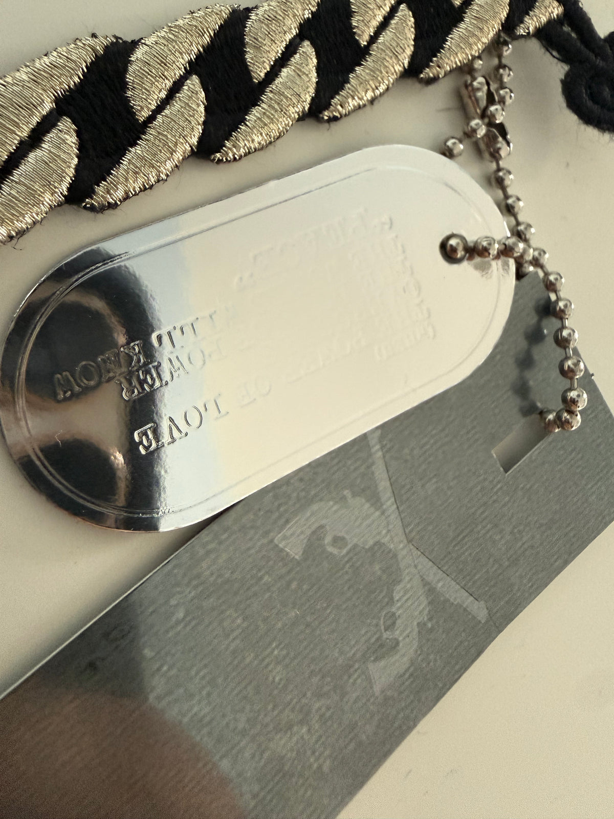 000’s Roar Woven Cuban Bracelet
