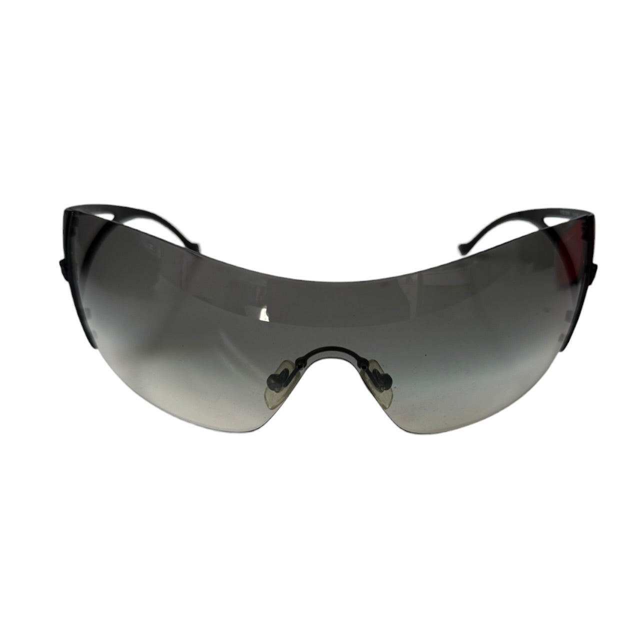 000’s Versace Oversized Gradient Sunglasses